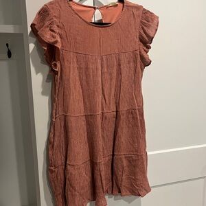 Altar'd State Pink Mini Dress